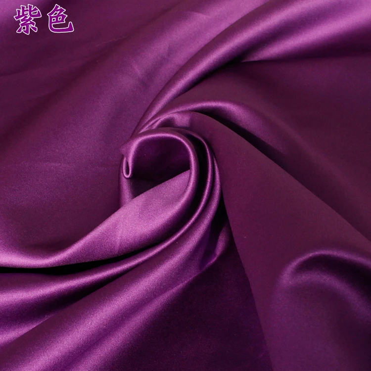 Шелковое темно-серое плотное атласное свадебное платье, платье из легкой плотной атласной ткани, ручная роспись, шармез - Цвет: Фиолетовый