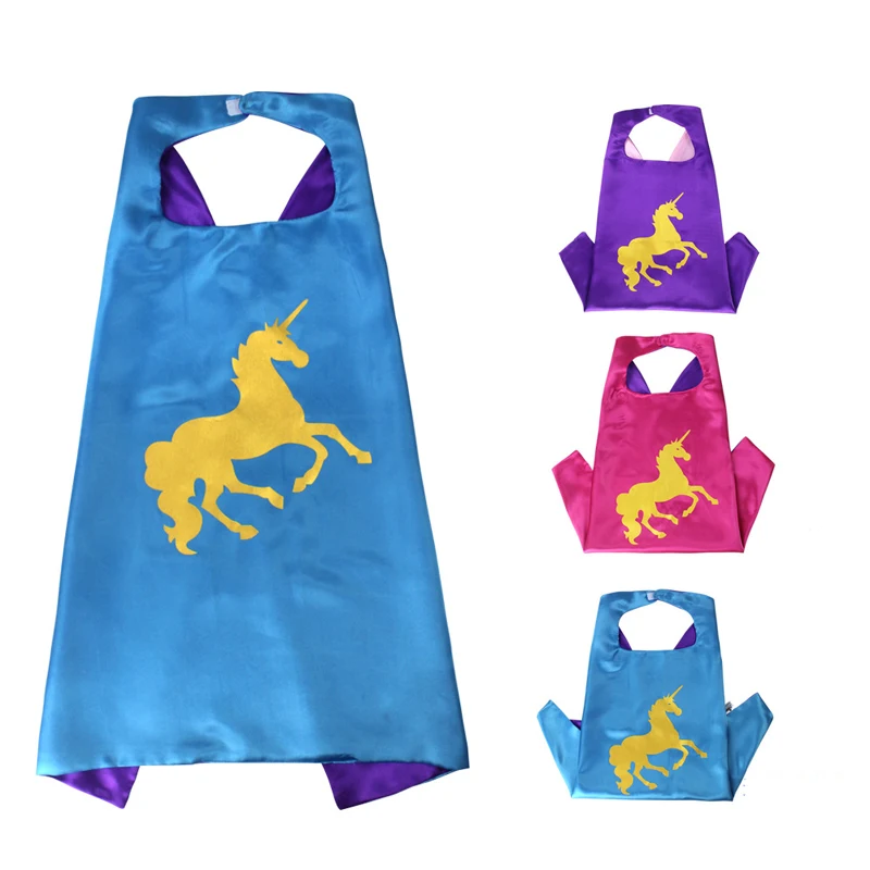 Fun Mask Horse Cape Student Halloween SuperHero children's day Gift Toys kids birthday cosplay party Game toys Cartoon Hats Xmas
