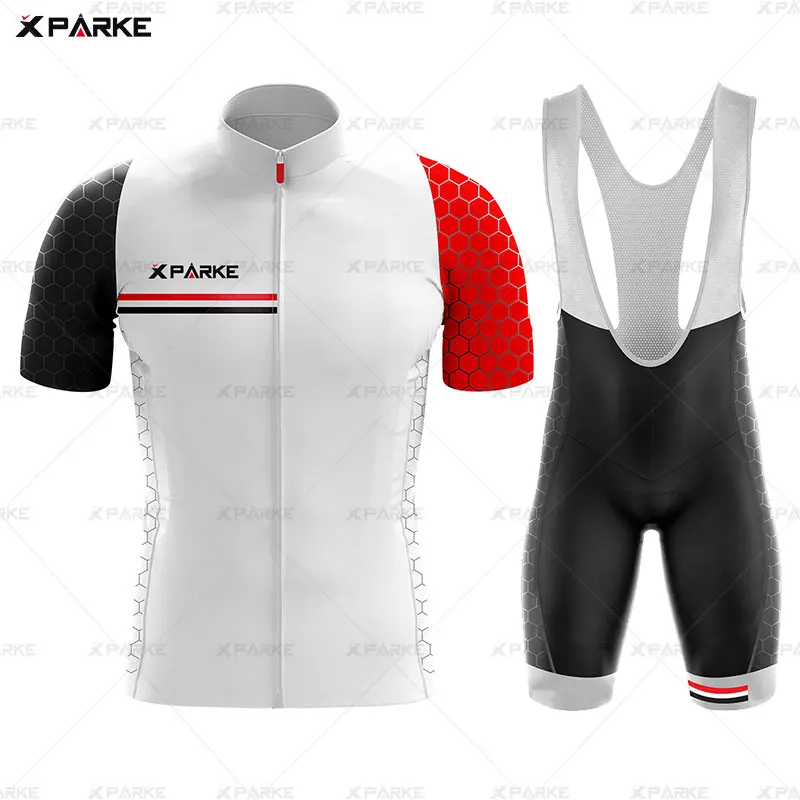 X-PARKE Джерси для велоспорта флуоресцентная желтая одежда для велоспорта MTB шорты для велоспорта Комплект Джерси для триатлона Ropa Ciclismo - Цвет: 4