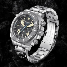 

FeelNever Sport Dive Men's Mechanical Watch For Men All Steel 500M Waterproof Clock Sapphire Crystal Men Watches Reloj Hombre