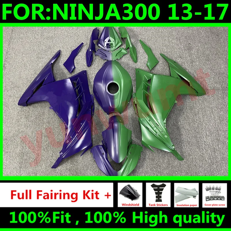 Комплект обтекателей для мотоцикла подходит Kawasaki NINJA300 Ninja EX 300 12 13 14 15 16 17