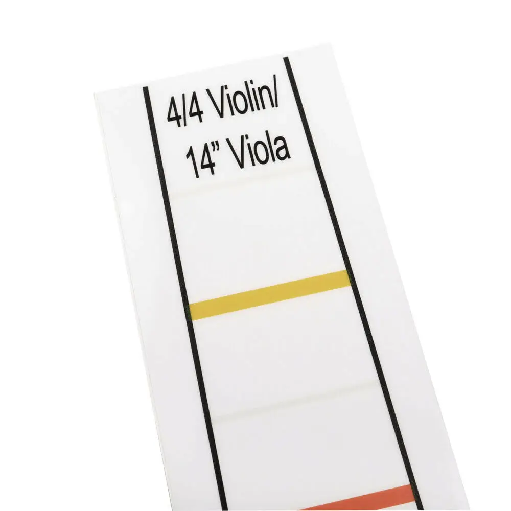 4/4 Violin Practice Fiddle Sticker Guide Fingerboard Chart Tape Fretless Fretboard Indicator Position Mark Sticker for Beginner