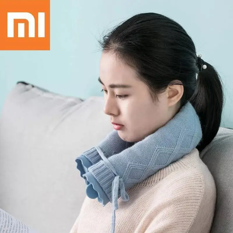 Xiaomi 710 мл u-образный мешок горячей воды силиконовый бутилированный рукогрейник оплетенная Кепка мягкая тара для воды, чтобы держать теплый дом