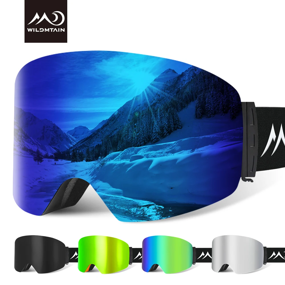 

WILDMTAIN Ski Goggles Anti-fog UV400 Protection Premium Snow Goggles Men Women Youth Winter Sports Snowboard Goggles Gafas Ski