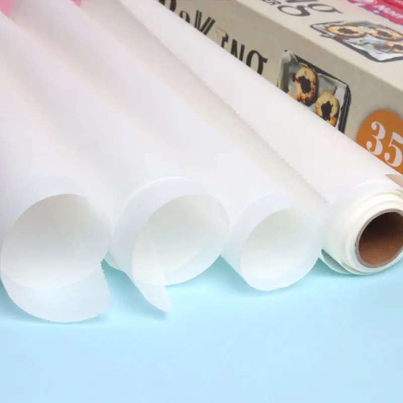 1Box 5M Greaseproof Baking Paper Rectangle Bakery BBQ Party Oven Cooking Sheet