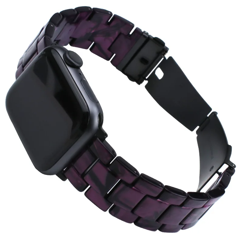 Essidi горячий полимерный браслет ремешок для Apple Watch Series 5 4 3 2 1 Женский Мужской умный Браслет Петля для Iwatch 38 40 42 44 мм