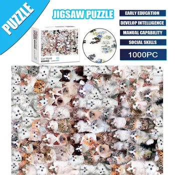 

Adults Puzzles 1000 Piece Large Puzzle Game Interesting Toys Personalized Gift educational Toys rompecabezas развивающие игрушки