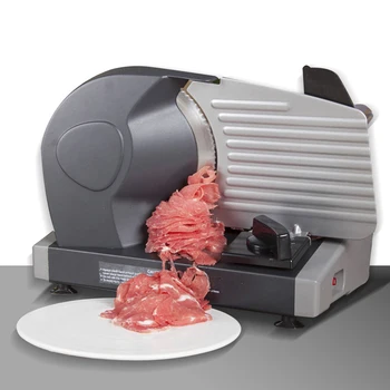 

Electric Meat Slicer Meat Cutting Machine Semiautomatic Multifunction Toast Lamb Frozen Vegetable Electric Slicer 220V 180W