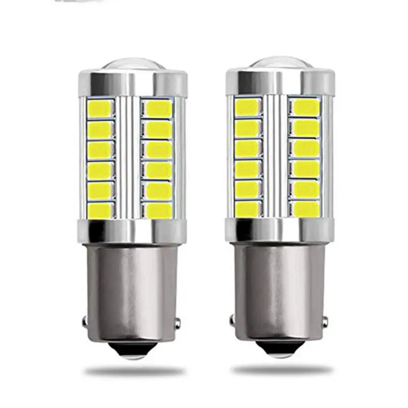 

New 1PCS LED Headlight LED Waterproof Car Headlight Front Light Bulb Turn Light Super Bright 1156 7506 BA15S P21W 5630 5730