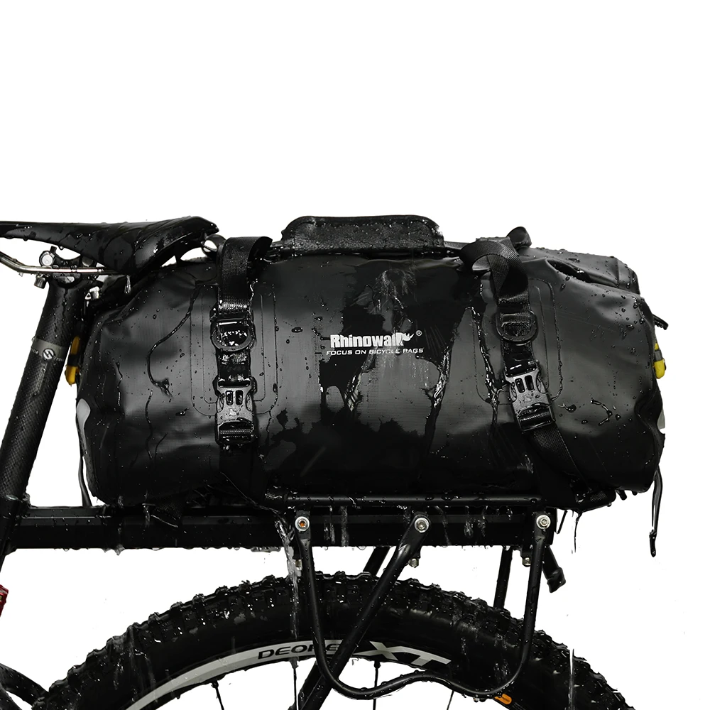 

Rhinowalk 20L Waterproof Pannier Bag Multifunctional Bike Bag High Capacity Bicycle Bag Shoulder Bag Bike Accessory