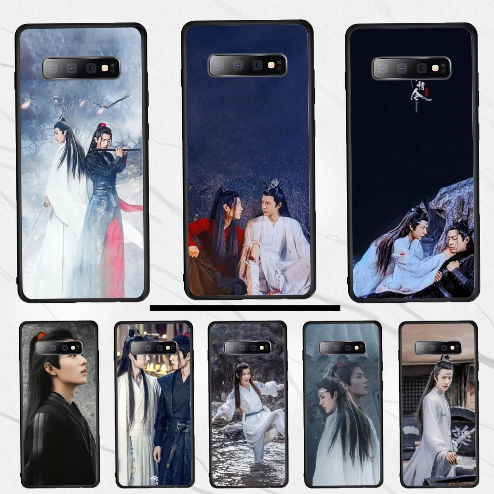 

XiaoZhan ChenQingLing The Untamed Wang Yibo Soft Silicone Phone Cover For Samsung S10 S10e S10Plus S9 S9Plus S8 S7 S6 edge plus