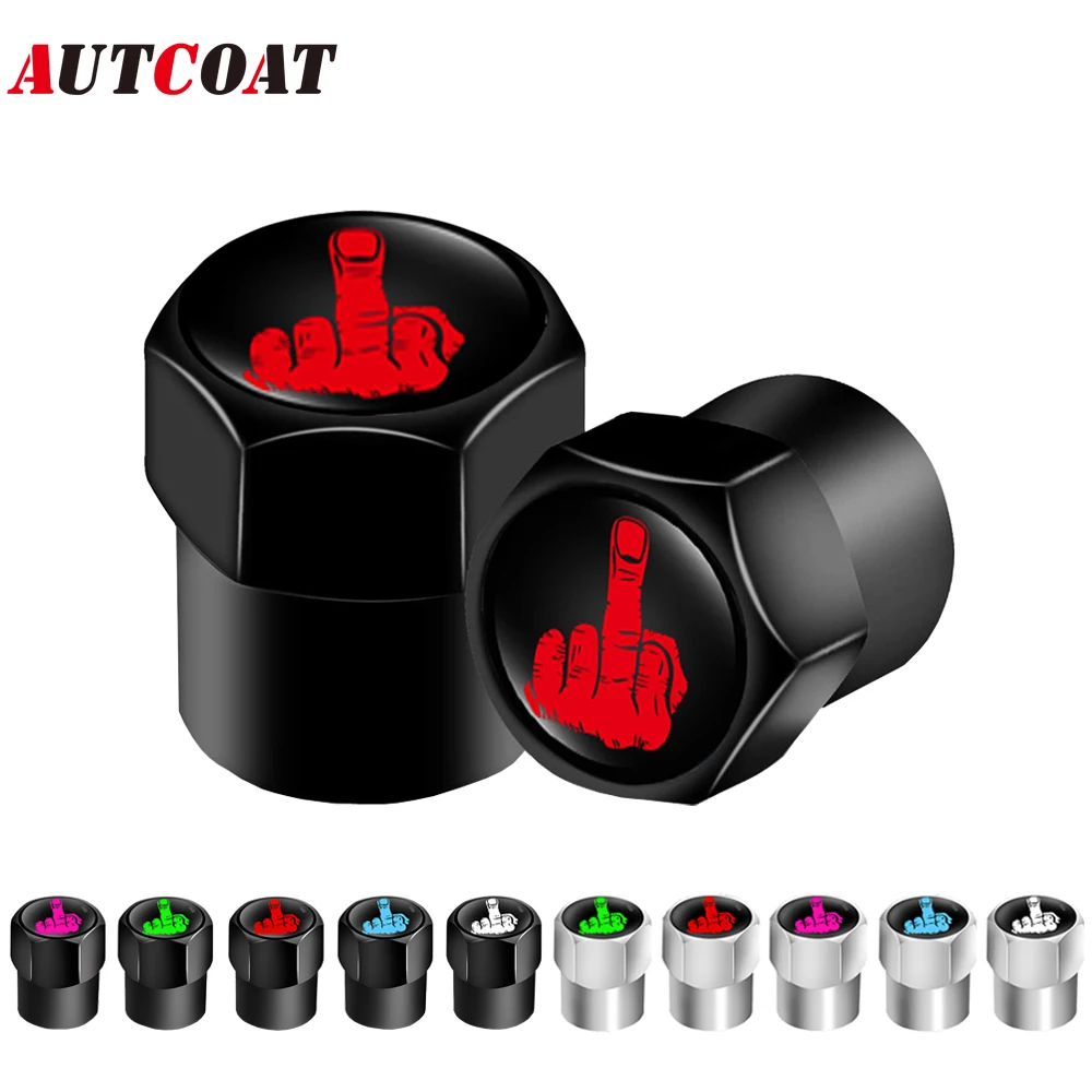Coprivalvole Auto In Lega – Set Da 4, Antipolvere E Impermeabili, Per Valvola Americana (8 Mm), Colore Nero - 2