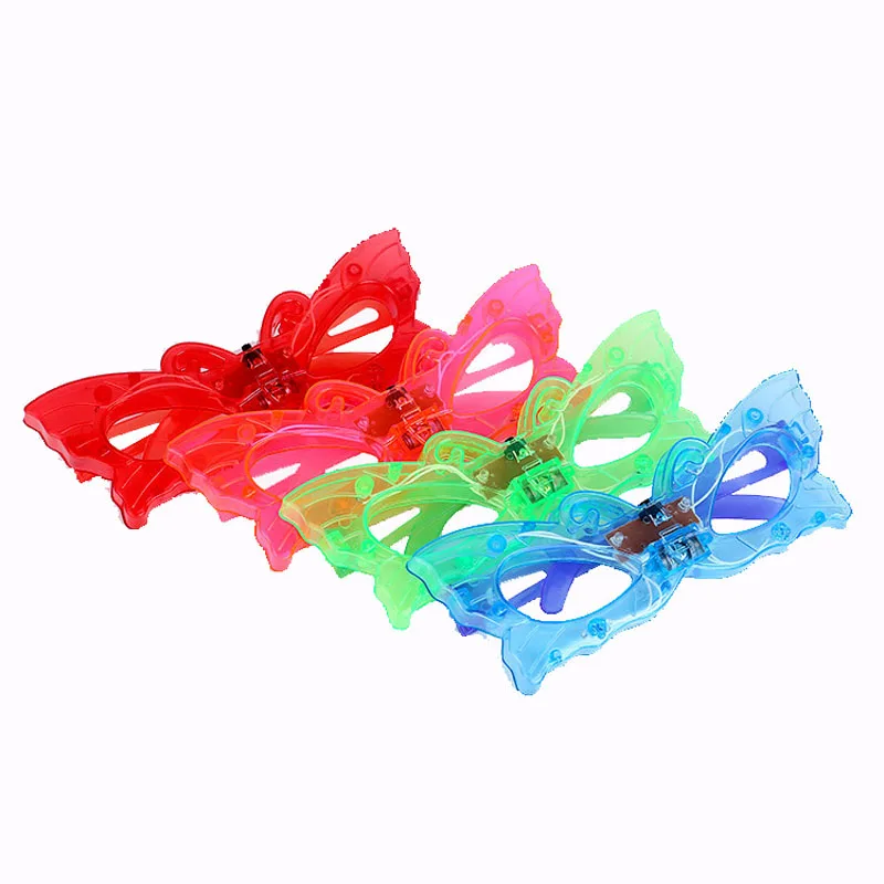 Led Neon Glow Glasses Glowing Toys Flash Butterfly Party KTV Bar Birthday Kid Toys led Party Sunglasses Glow In The Dark Toy (8)