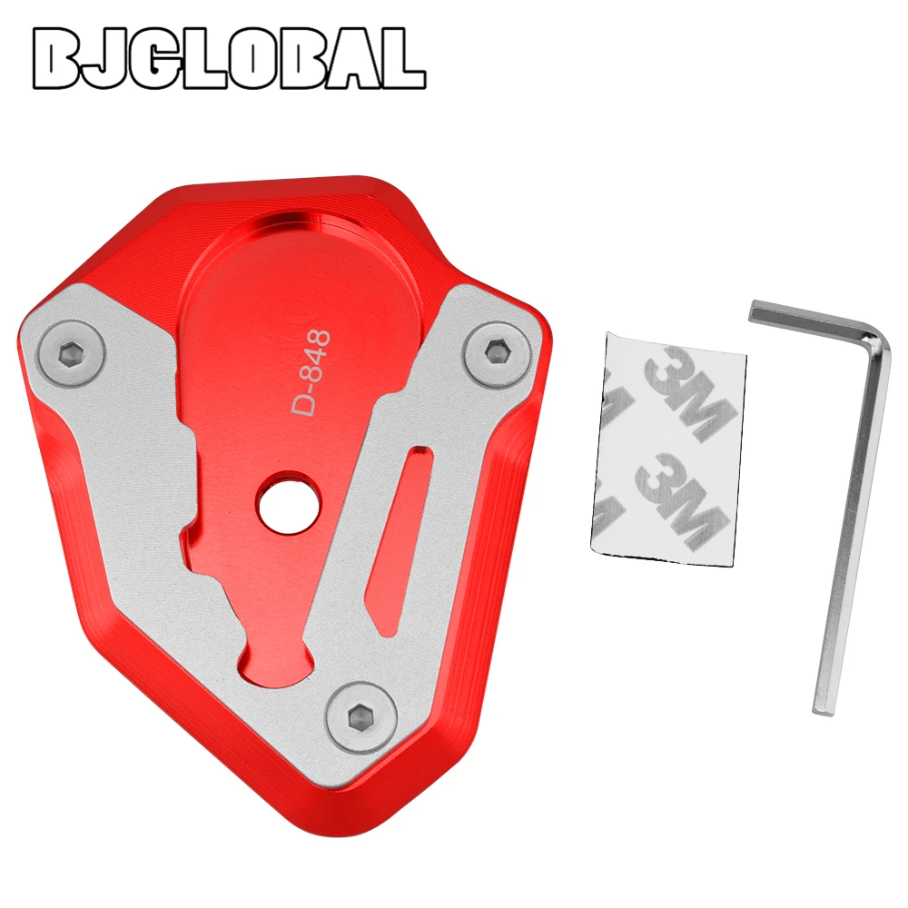 Аксессуары для мотоциклов Ducati 848 1098 1198 части подножка боковая подставка накладка удлинитель ножной увеличитель боковой стойки поддержка