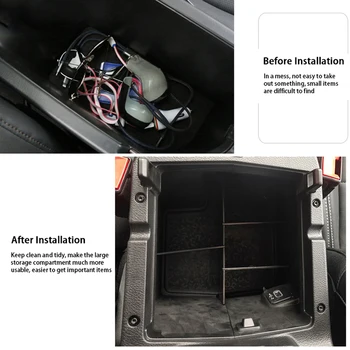 

Hot Center Console Organizer Fit for Jeep Wrangler JL 2018-2019 Car Accessories