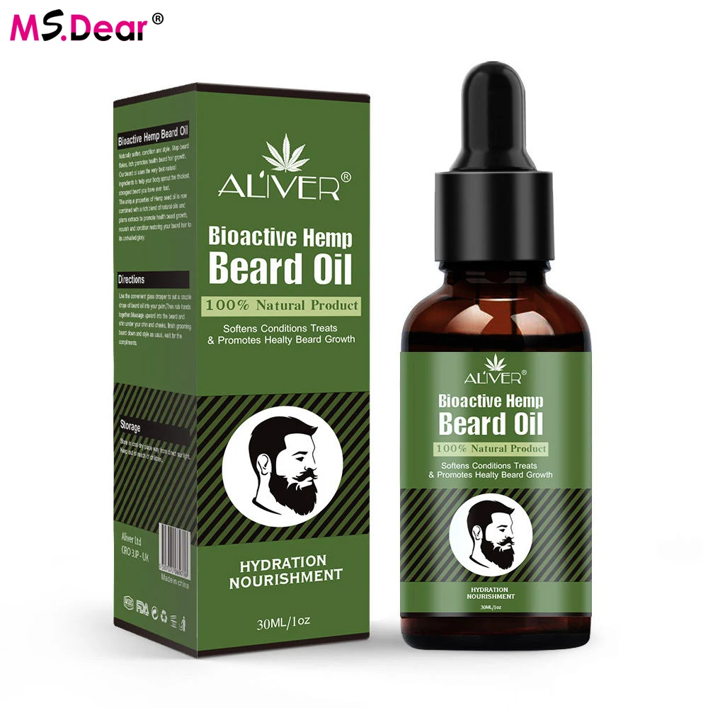 

30ML Natural Hair And Beard Growth Oil Accelerate Facial Hair Grow Beard Essential Oil Beard Grooming Products Tools For Men