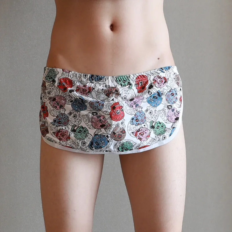 Боксеры, мужское сексуальное нижнее белье для геев, cueca transparente, мужское нижнее белье, ice silk, удобное нижнее белье для отдыха, для мужчин, ropa interior hombre - Цвет: 3