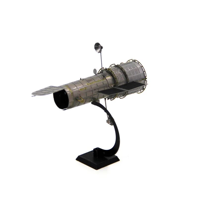 

All-Metal Stainless Steel DIY Assembled Model 3D Glue-free Nanometer Jigsaw Puzzle Color Hubble Space Binoculars
