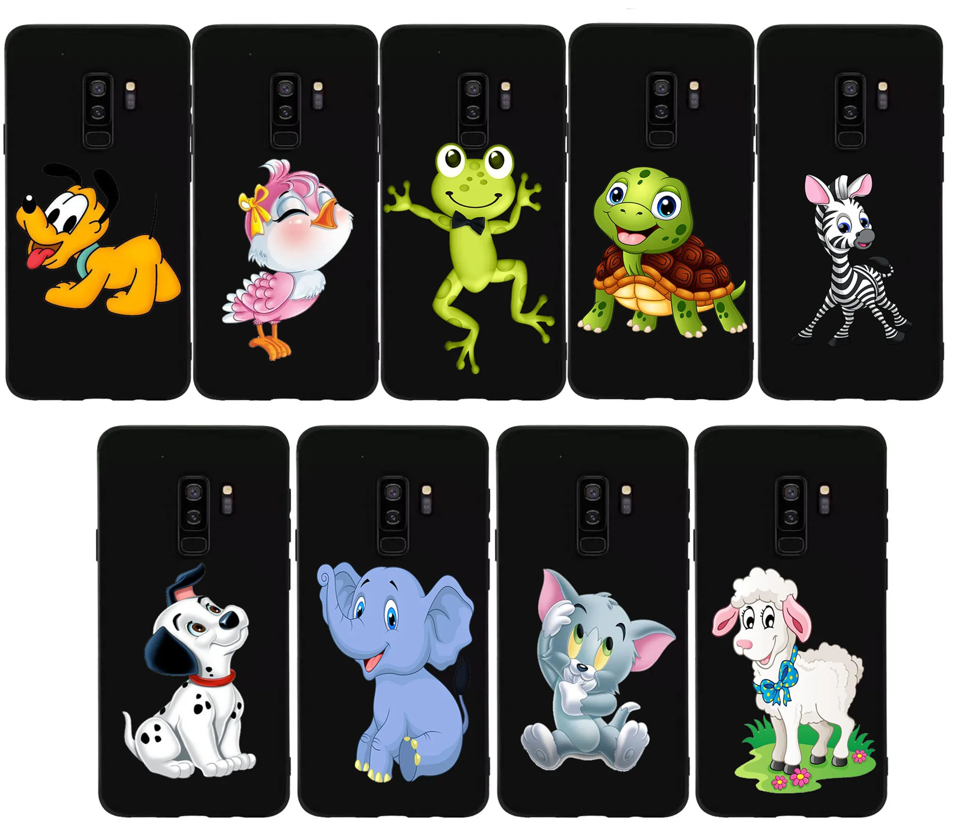 Милый Забавный чехол с животными для Samsung J4 J6 J8 Plus из ТПУ Galaxy J2 J5 J7 Prime J3 2015 2016