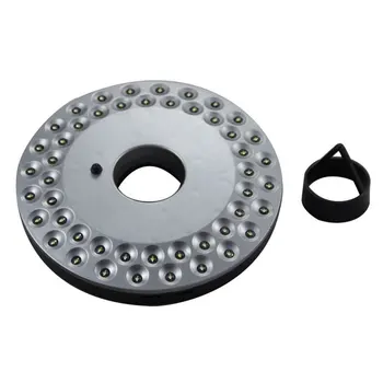 

Outdoor Camping Tent Light Camp Light 48Led White Light Tent Light Lighting Disc Hanging Light 4 Aa Batteries