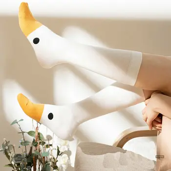 

Hot Sale Creative Goose Head Socks Cute Sport Women Girl Cotton Socks Happy Funny Sock Christmas Holiday Gifts