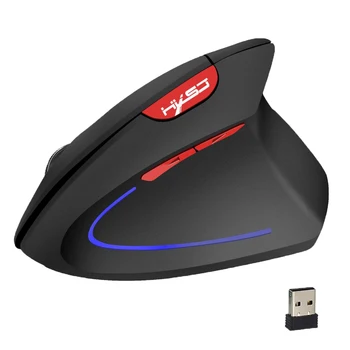 

800dpi 1600dpi 2400dpi Adjustable Wireless Vertical Mouse Optical Mouse Mice with 6 Buttons for Laptop Computer PC Wireless Mice