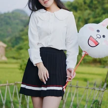 Новинка; Модные женские плиссированные вязаные юбки для девочек; сезон весна-осень-зима; консервативный стиль; студенческие мини-юбки выше колена в полоску