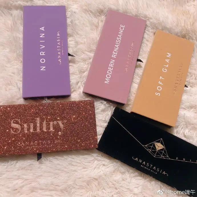 Anastasia Beverly Mills ABH Sultry 14 Smoked Eye Shadow Plate Abh Sultry Anastasia Makeup Cosmetic Soft Glam Eyeshadow Palette - Цвет: 5 P