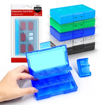 

24 in 1 For Nintendo Switch Accessories Game Memory Card Micro TF Case Holder For Nintendo Switch Storage Protector Box
