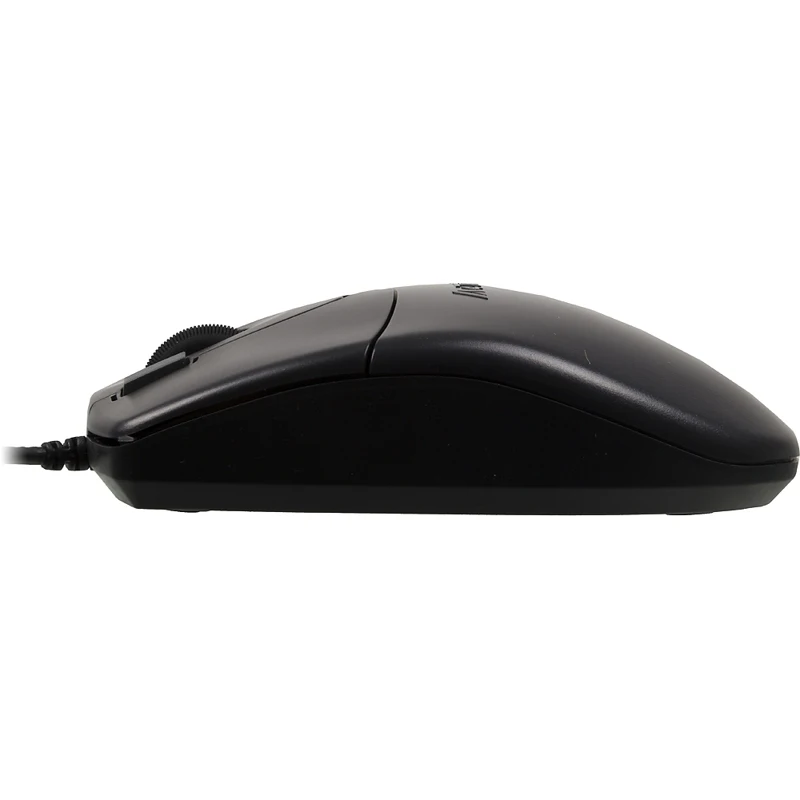 Мышь A4 OP-620D, проводная, USB, черный