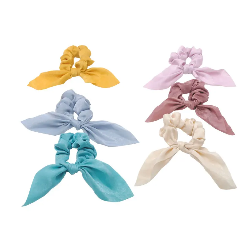 6 шт. женские эластичные волосы эластичная повязка резинки для волос Мягкий держатель для волос аксессуар для волос - Цвет: AS SHOW MIX 6PC