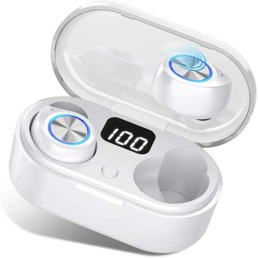 

TWS IPX5 Waterproof Fone De Ouvido Audifono Wireless Touch Headset Bluetooth Earbuds