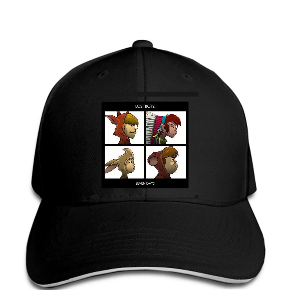 Мужская бейсболка с принтом, бейсболка, стиль, LOST BOYZ, Питер Пэн, женская кепка Hat1