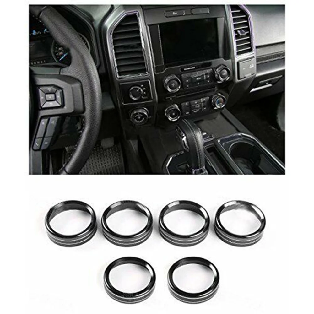 6 шт. автомобильные аксессуары кондиционер трейлер 4WD аудио переключатель ручка