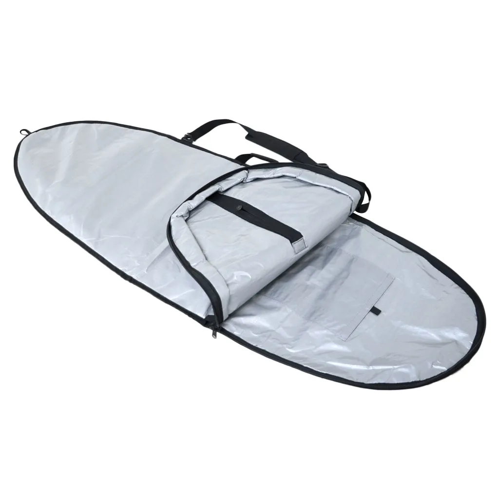 Travel Shortboard Surfboard Bag 6'0 With Padded Handles & Shoulder Strap