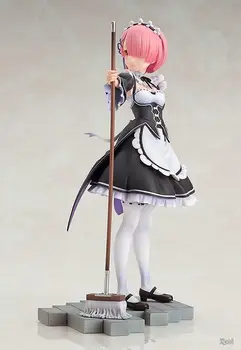 

22cm Re Life in a different world from Zero PVC Action Figures Rem Ram Toys Birthday gift for children