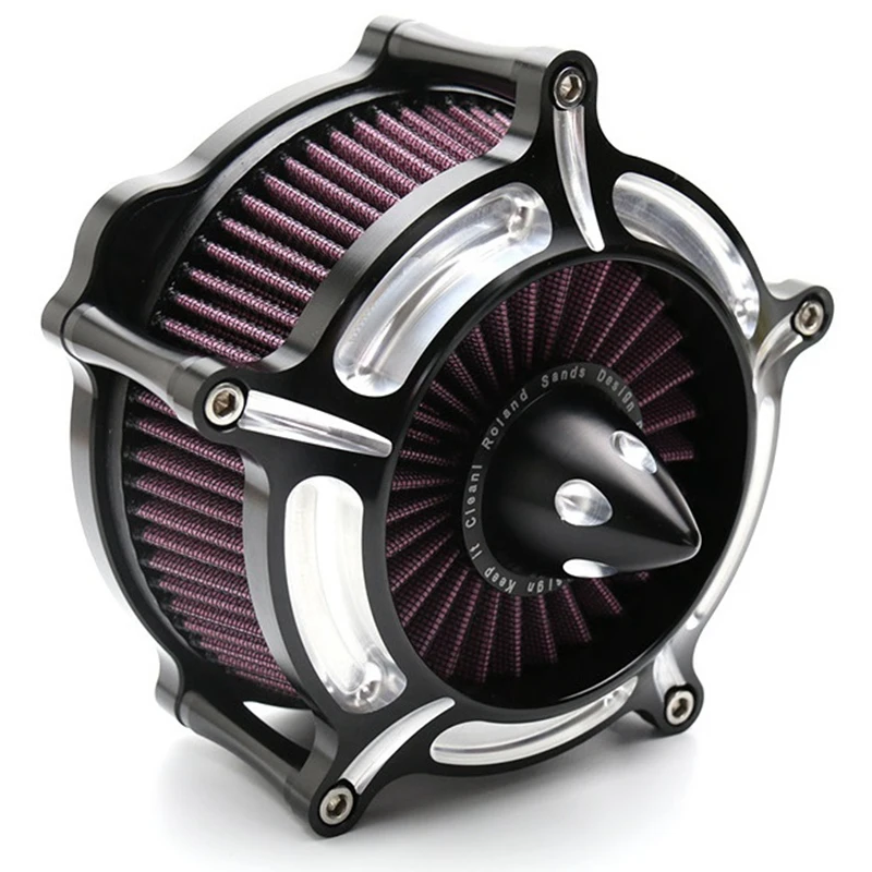 Мотоциклетные воздушные фильтры для турбины Воздухоочиститель воздушного фильтра для Harley Sportster Xl883 Xl1200 1991-2011 2012 2013