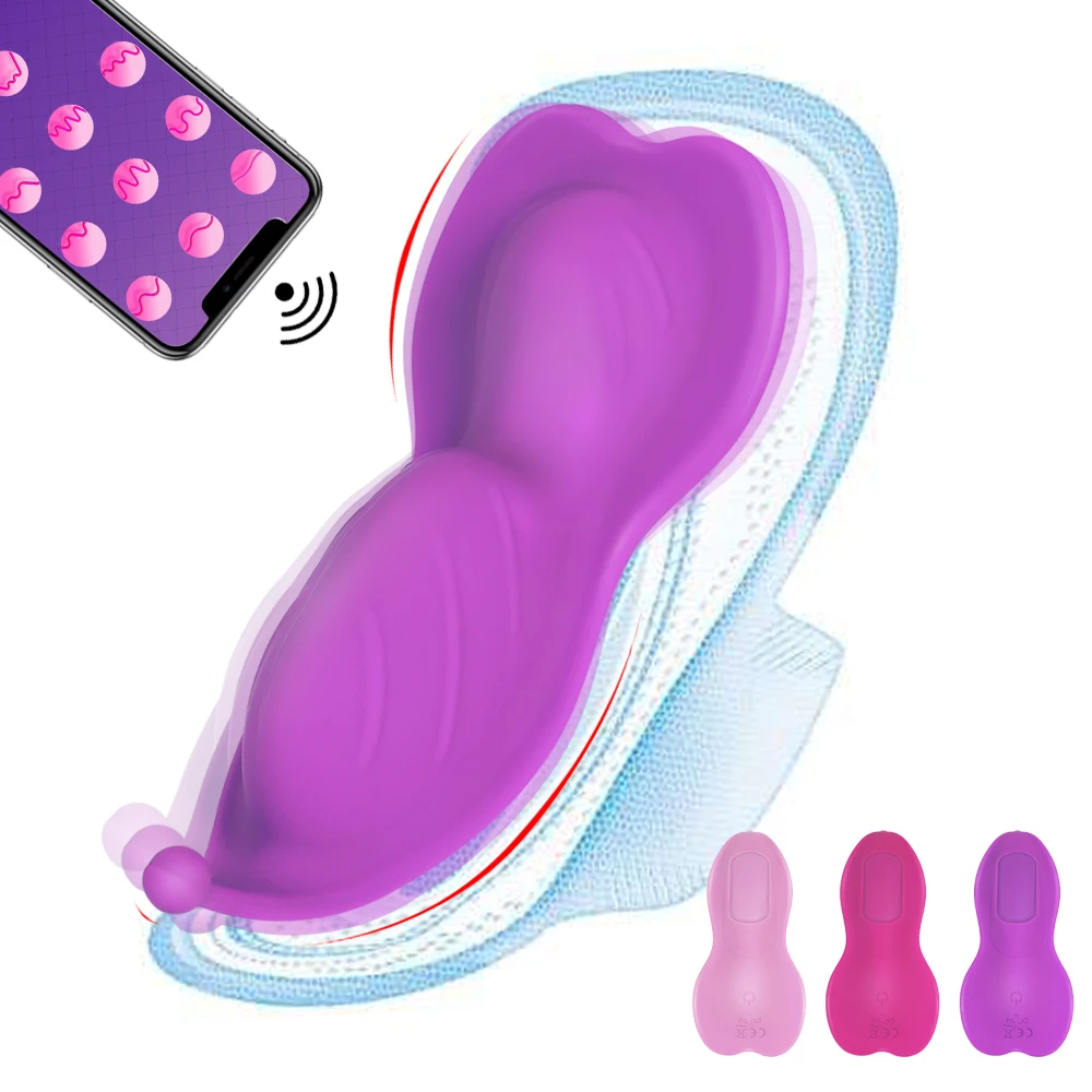 Wearable Butterfly Vibrator With App Control Wireless Panty Toy_voghion.com