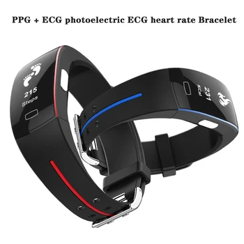 

P3 Color Screen Smart Watch ECG+PPG Accurate Blood Pressure Sport Heart Rate Monitor USB Charging IP67 Waterproof Smartwatch
