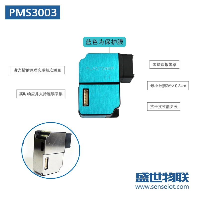 Plantower pms3003 PM2.5 лазерный датчик частиц модуль обнаружения пыли дымка G3