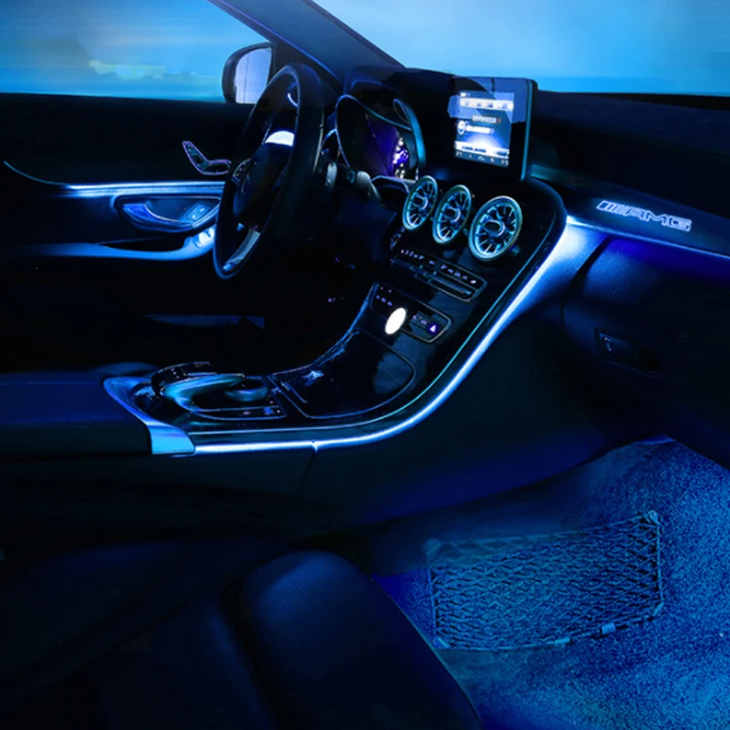 Upgrade64colorsAmbientlightForW205MercedesbenzCGLCclassC260