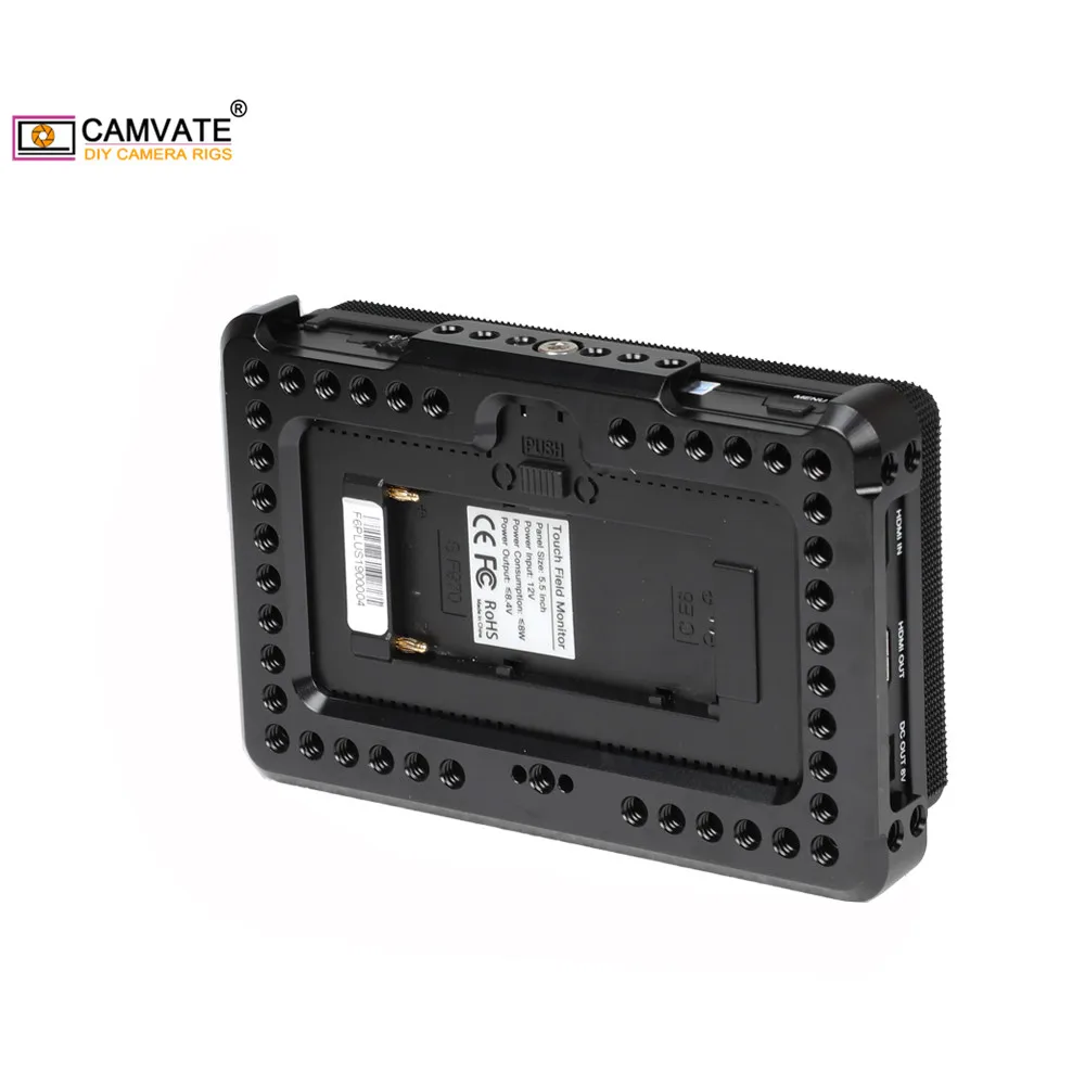 CAMVATE FeelWorld F6 Plus 5.5 4K  ī޶ ,  귡Ŷ    ĵ  L  ƿƮ    ũ HDMI