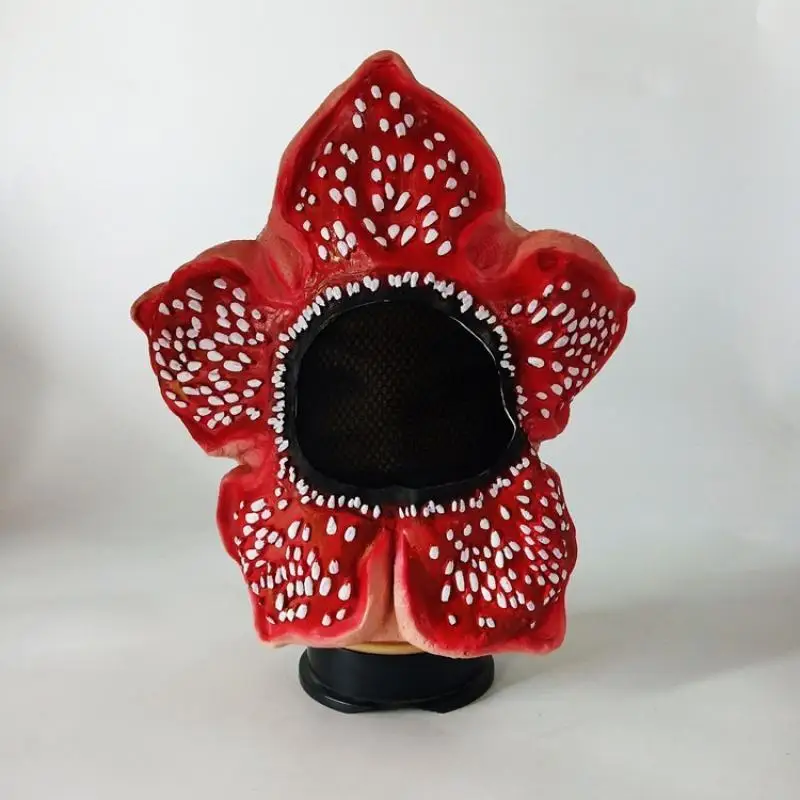 

Latex Costume Cannibal Flower Scary Mask Latex Flower Halloween Mask For Carnival Flower Cosplay Latex Helmet Mask Face Adult
