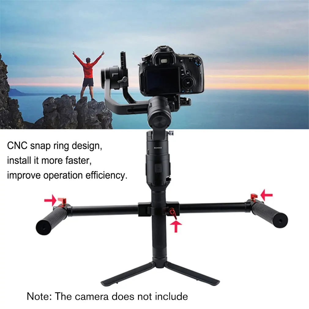 Алюминиевый сплав двойной Ручной Стабилизатор камеры для STARTRC DJI Ronin SC Gimbal стабилизатор аксессуары