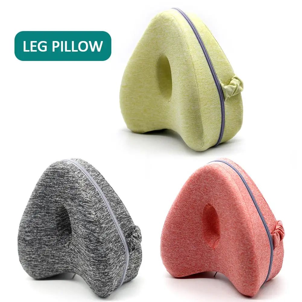 Heart-shaped Leg Pillow Memory Leg Pillow Slow Rebound Pillow Pregnant Woman Shaping Leg Pad Cotton High-density Memory Foam
