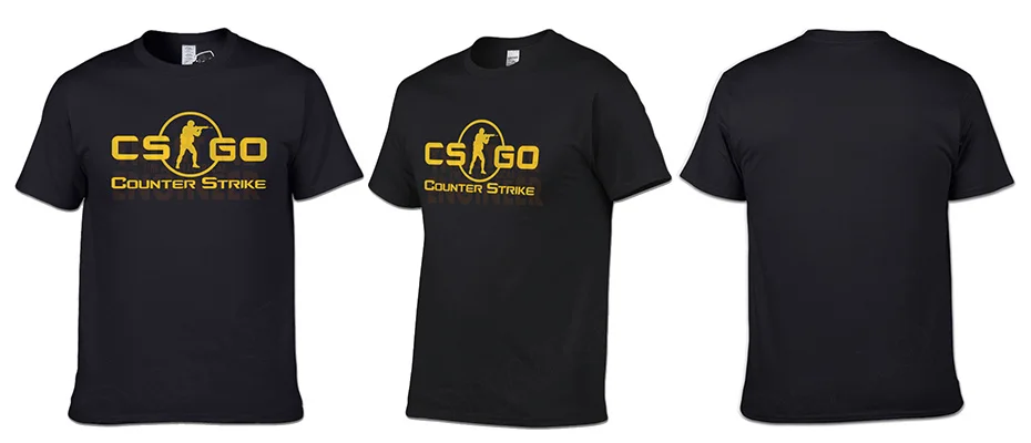 YUANQISHUN, новинка, CS GO, футболка с принтом, Counter Strike, Global offency, CSGO, популярные игры, футболка, команда, на заказ, Мужская футболка из бутика