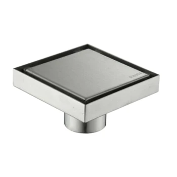 

2Pcs Bathroom Floor Waste Drain Shower Drain Deodorant Washing Drains Stopper Square Bathroom Invisible Floor Drain