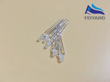 

500pcs LED 3mm Round Diffused Red&Green two Color Common Anode LED Diode Light Emitting Diode RED/YELLOW GREEN R-YG Bi-color