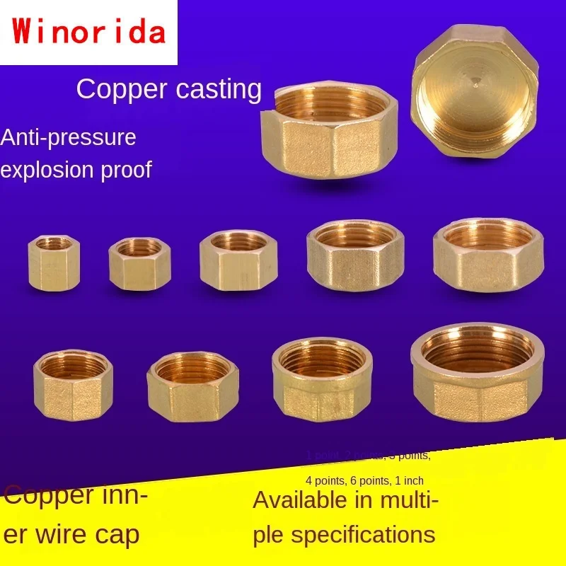 

Медная внутренняя проволока, 1/2 дюйма, наружная проволока, штепсельная Вилка для водопроводной трубы, 3/8 дюймов, громоздкая проволочная вилка, 1 дюйм, медная вилка, четыре трубы