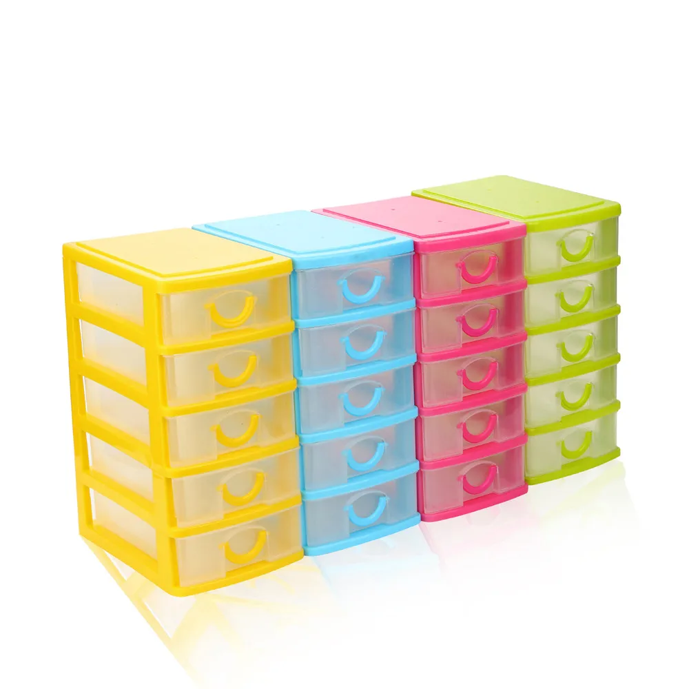 Ящик для хранения пластиковый мини Настольный ящик для мелочей чехол для хранения мелких предметов косметический сортировочный выдвижной ящик Органайзер для хранения